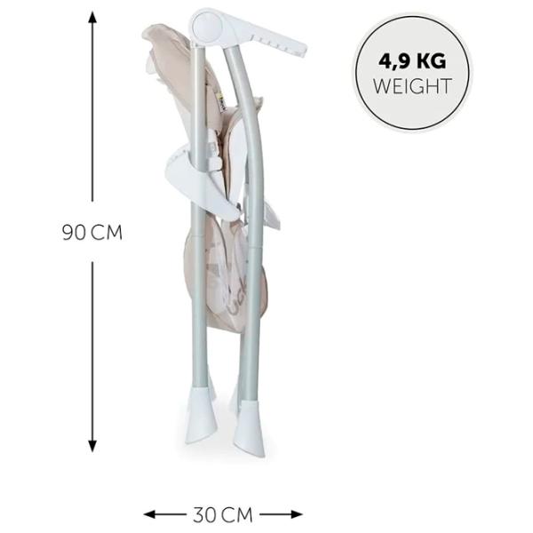 Scaun de masă Hauck Sit N Fold (4007923641088) / 6 luni / Beige  photo 4