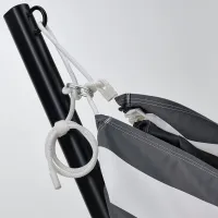 Hamac cu cadru Ikea Bockon/Hamnon 5671336 120 kg / Poliester / Antracit photo 2