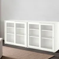 Dulap de bucătărie Ikea Vihals White / Sticlă photo 2