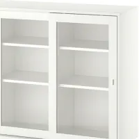 Dulap de bucătărie Ikea Vihals White / Sticlă photo 4