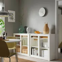 Dulap de bucătărie Ikea Vihals White / Sticlă photo 5