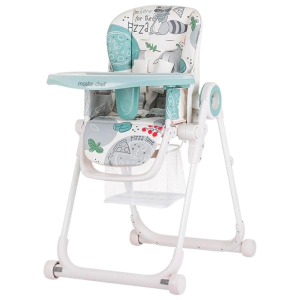 Стульчик для кормления Chipolino Master Chef (STHMC02405PG) / 6 месяцев / Pastel green  photo 1 Стульчик для кормления Chipolino Master Chef (STHMC02405PG) / 6 месяцев / Pastel green  photo 1