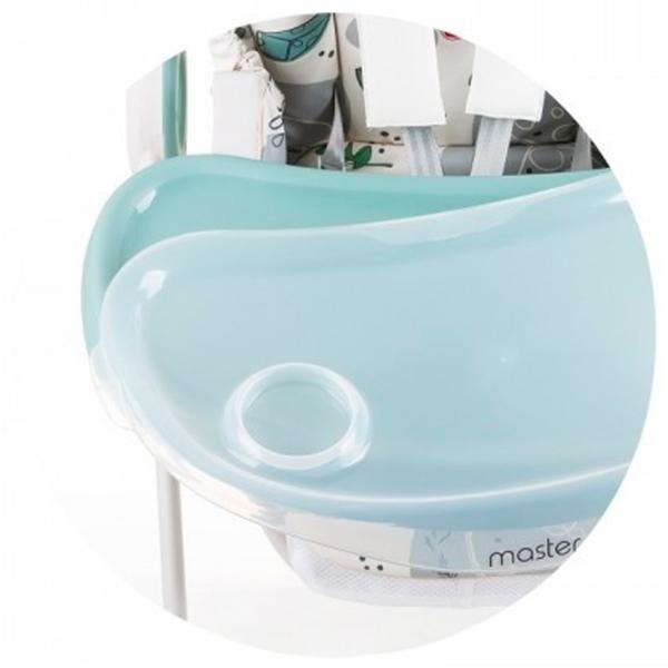 Стульчик для кормления Chipolino Master Chef (STHMC02405PG) / 6 месяцев / Pastel green  photo 5 Стульчик для кормления Chipolino Master Chef (STHMC02405PG) / 6 месяцев / Pastel green  photo 5