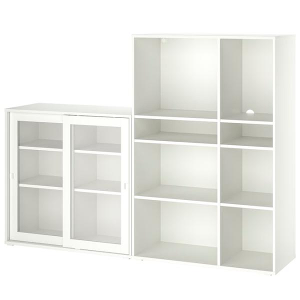 Dulap de bucătărie Ikea Vihals White / Sticlă photo 1 Dulap de bucătărie Ikea Vihals White / Sticlă photo 1