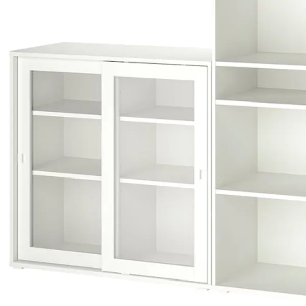 Dulap de bucătărie Ikea Vihals White / Sticlă photo 2 Dulap de bucătărie Ikea Vihals White / Sticlă photo 2