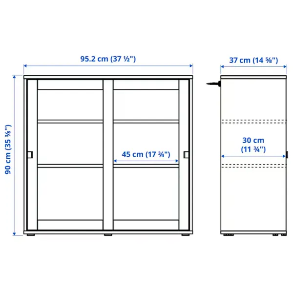 Dulap de bucătărie Ikea Vihals White / Sticlă photo 4 Dulap de bucătărie Ikea Vihals White / Sticlă photo 4