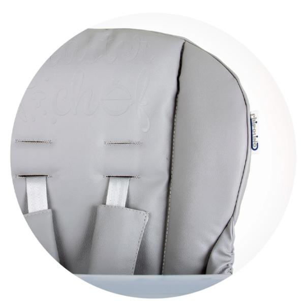 Scaun de masă Chipolino Master Chef (STHMC02401GY) / 6 luni / Gray  photo 8