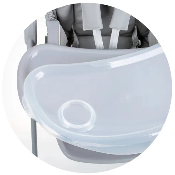 Scaun de masă Chipolino Master Chef (STHMC02401GY) / 6 luni / Gray  photo 9