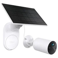 Set camera de supraveghere TP-Link TAPO C410 Kit + Panel Solar Fără fir/ White photo 2
