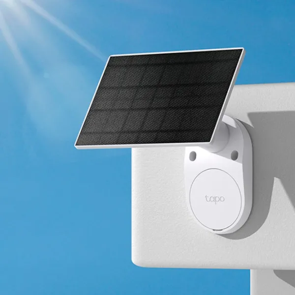 Set camera de supraveghere TP-Link TAPO C410 Kit + Panel Solar Fără fir/ White photo 7