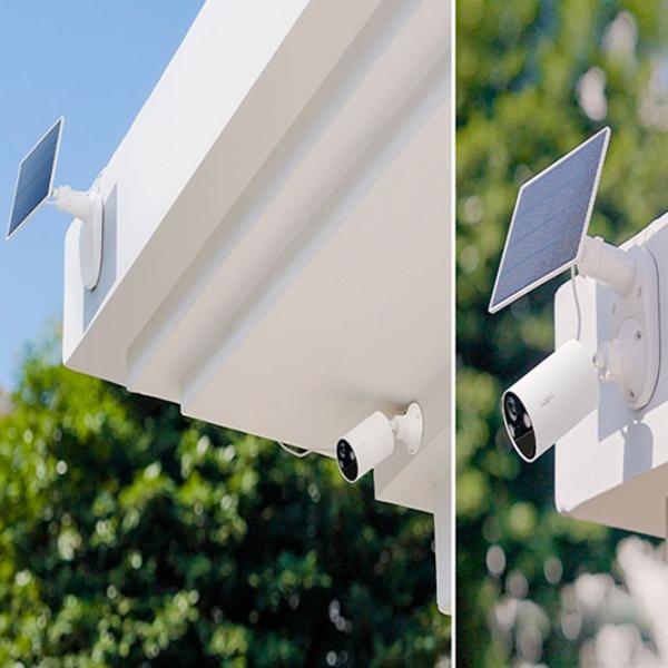 Set camera de supraveghere TP-Link TAPO C410 Kit + Panel Solar Fără fir/ White photo 8