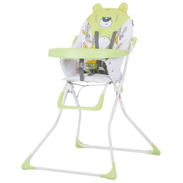Scaun de masă Chipolino Teddy (STHTD02303AL) / 6 luni / Aloe  photo 1