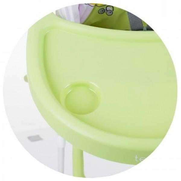 Scaun de masă Chipolino Teddy (STHTD02303AL) / 6 luni / Aloe  photo 5