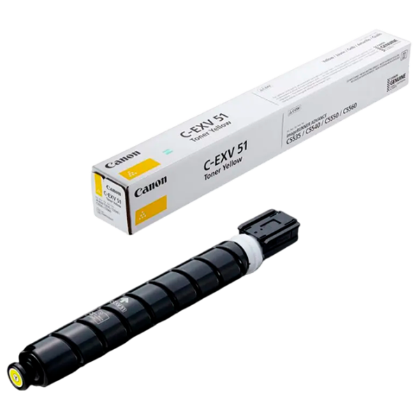 Картридж Canon EXV-51 Yellow/ Compatible/  photo 1