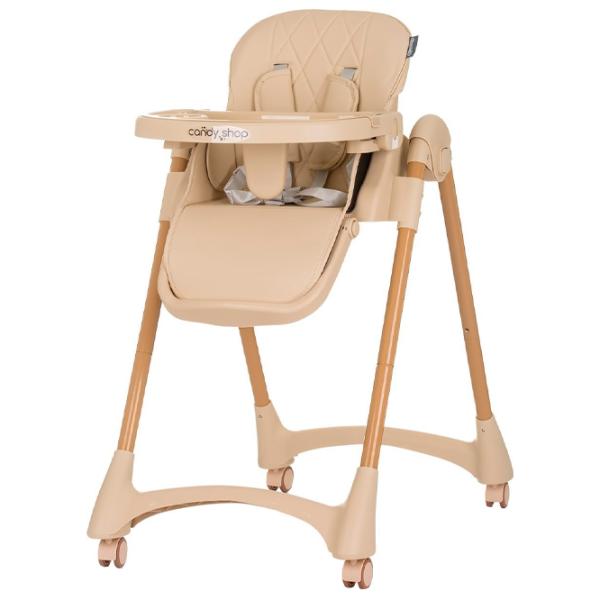 Scaun de masă Chipolino Candy Shop (STHCS02402MA) / 6 luni / Beige  photo 1