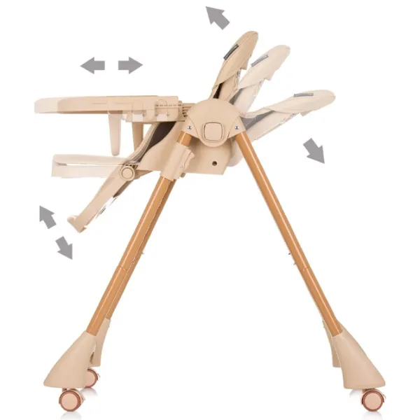 Scaun de masă Chipolino Candy Shop (STHCS02402MA) / 6 luni / Beige  photo 8