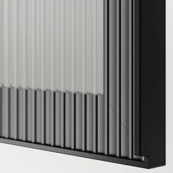 Dulap de bucătărie Ikea Besta/Fallsvik Dark Gray / Sticlă photo 4 Dulap de bucătărie Ikea Besta/Fallsvik Dark Gray / Sticlă photo 4