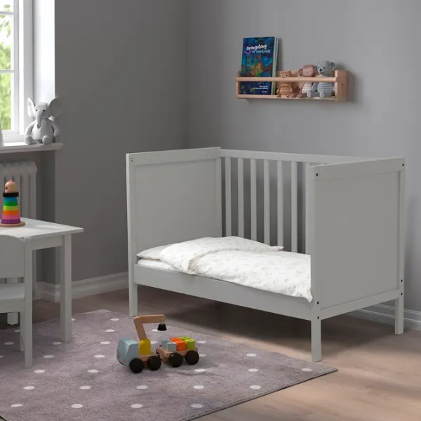 Pat pentru copii Ikea Sundvik 0 luni - 3 ani / Gray photo 4 Pat pentru copii Ikea Sundvik 0 luni - 3 ani / Gray photo 4