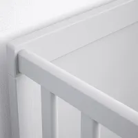 Детская кровать Ikea Sundvik 0 месяцев - 3 года / Серый photo 5