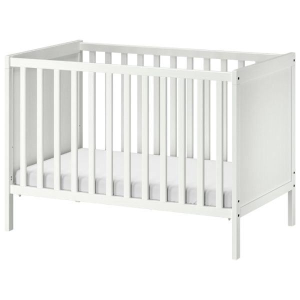 Детская кровать Ikea Sundvik 0 месяцев - 3 года / Белый photo 1 Детская кровать Ikea Sundvik 0 месяцев - 3 года / Белый photo 1