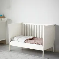 Детская кровать Ikea Sundvik 0 месяцев - 3 года / Белый photo 4