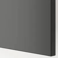 Kухонный шкаф Ikea Besta/Lappviken/Sindvik Тёмно-серый / Стекло photo 5