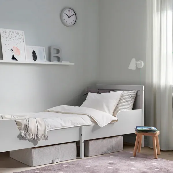 Кровать Ikea Sundvik 80 x 200 cm / Массив / Серый photo 6