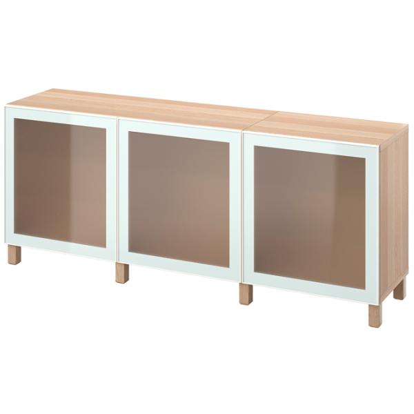 Kухонный шкаф Ikea Besta/Glassvik/Stubbarp Светло-зеленый / Стекло photo 1 Kухонный шкаф Ikea Besta/Glassvik/Stubbarp Светло-зеленый / Стекло photo 1