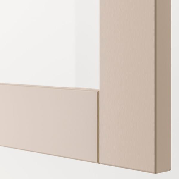 Kухонный шкаф Ikea Besta/Sindvik Бежевый / Стекло photo 5 Kухонный шкаф Ikea Besta/Sindvik Бежевый / Стекло photo 5