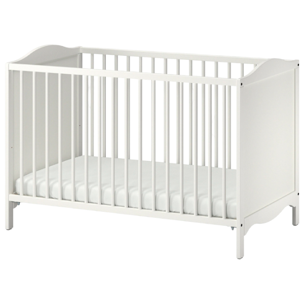 Pat pentru copii Ikea Smagora 0 luni - 3 ani / White photo 1 Pat pentru copii Ikea Smagora 0 luni - 3 ani / White photo 1