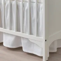 Детская кровать Ikea Smagora 0 месяцев - 3 года / Белый photo 2