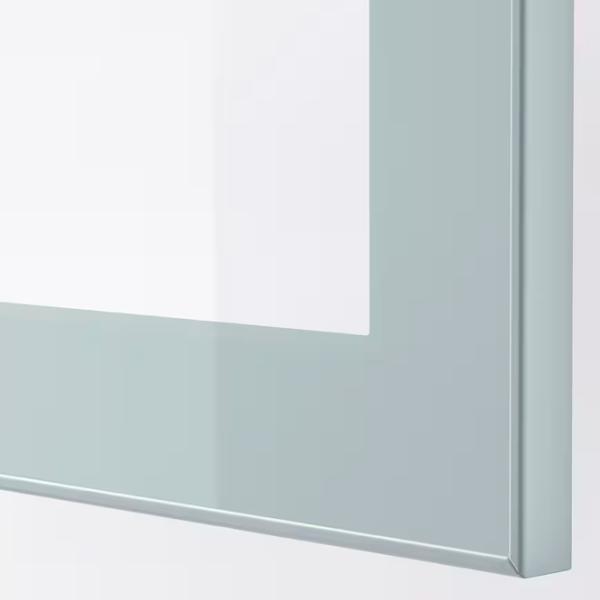 Kухонный шкаф Ikea Besta/Selsviken/Stubbarp Синий / Стекло photo 2 Kухонный шкаф Ikea Besta/Selsviken/Stubbarp Синий / Стекло photo 2