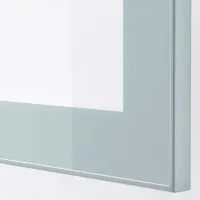 Dulap de bucătărie Ikea Besta/Selsviken/Stubbarp Blue / Sticlă photo 2
