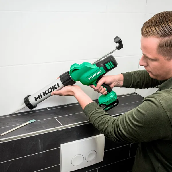 Pistol pentru silicon Hikoki AC18DAW5Z Green photo 3