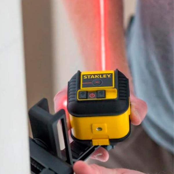 Nivelă lazer Stanley Cross 90 Red Linear / Acumulator photo 6 Nivelă lazer Stanley Cross 90 Red Linear / Acumulator photo 6