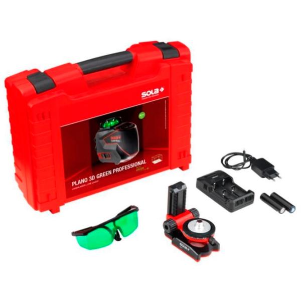 Лазерный нивелир Sola Plano 3D Professional Линейный / Аккумулятор photo 4