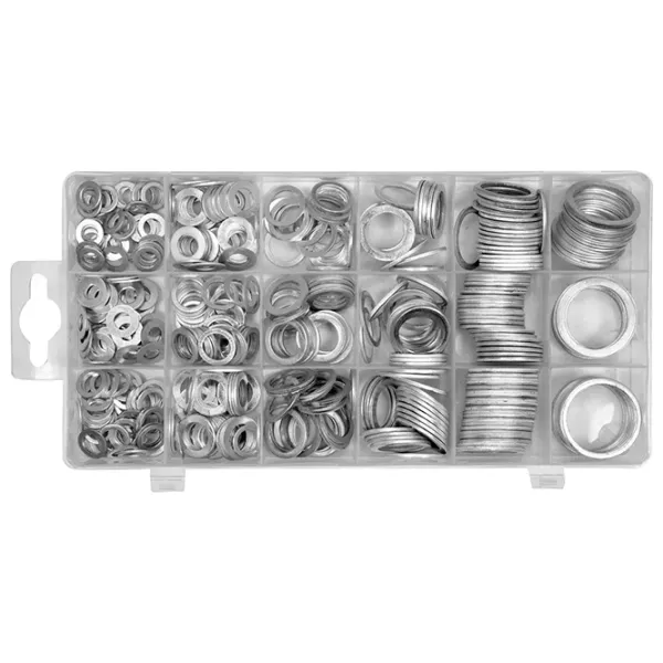 Set de șaibe Yato YT-068652 Aluminiu / Cantitatea în set - 450 photo 3 Set de șaibe Yato YT-068652 Aluminiu / Cantitatea în set - 450 photo 3