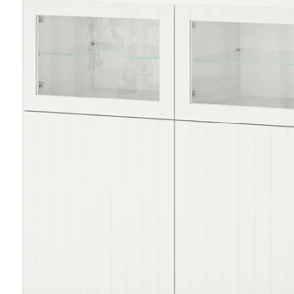 Kухонный шкаф Ikea Besta White / Стекло photo 2 Kухонный шкаф Ikea Besta White / Стекло photo 2