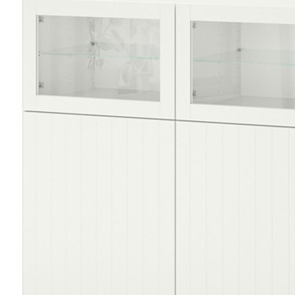 Kухонный шкаф Ikea Besta White / Стекло photo 2 Kухонный шкаф Ikea Besta White / Стекло photo 2