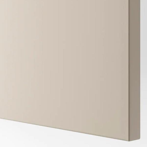 Dulap de bucătărie Ikea Besta Beige / Sticlă photo 2 Dulap de bucătărie Ikea Besta Beige / Sticlă photo 2