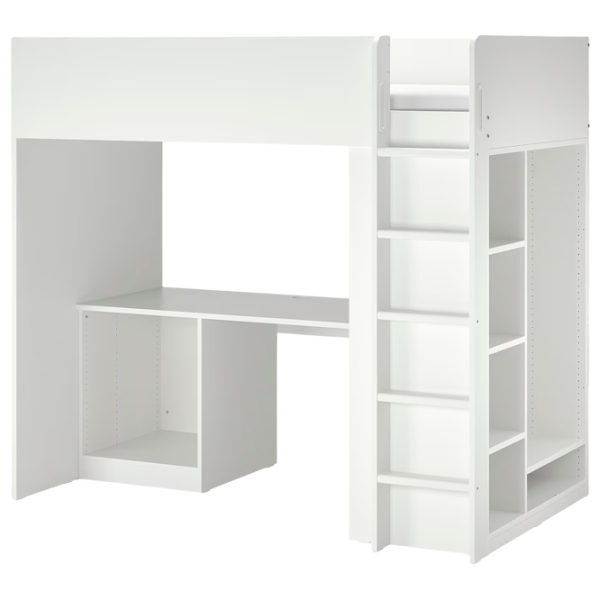 Детская кровать Ikea Smastad 90 x 200 см / ДСП / Пурпурный photo 2