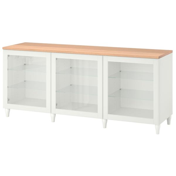 Dulap de bucătărie Ikea Besta/Sindvik/Stubbarp White / Sticlă photo 1 Dulap de bucătărie Ikea Besta/Sindvik/Stubbarp White / Sticlă photo 1