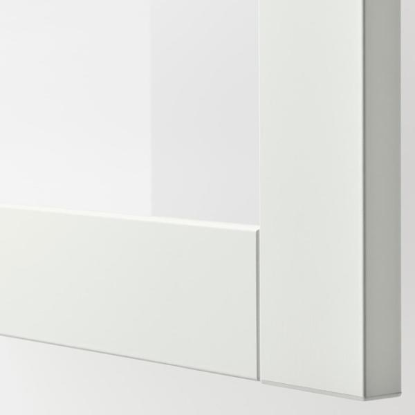 Dulap de bucătărie Ikea Besta/Sindvik/Stubbarp White / Sticlă photo 4 Dulap de bucătărie Ikea Besta/Sindvik/Stubbarp White / Sticlă photo 4
