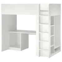 Детская кровать Ikea Smastad 90 x 200 см / ДСП / Зеленый photo 3