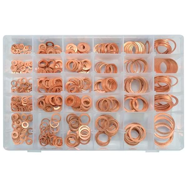 Набор шайб Yato YT-068711 Медь / Количество в наборе - 580 photo 2