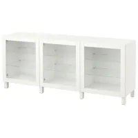Dulap de bucătărie Ikea Besta White / Sticlă