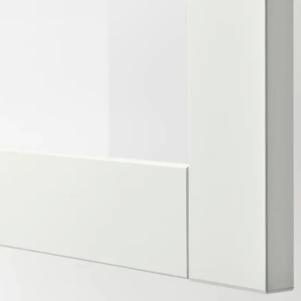 Kухонный шкаф Ikea Besta White / Стекло photo 4 Kухонный шкаф Ikea Besta White / Стекло photo 4