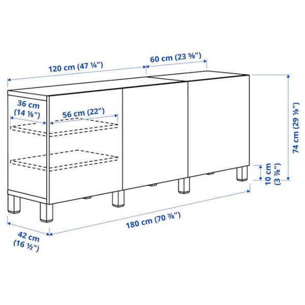Kухонный шкаф Ikea Besta White / Стекло photo 7 Kухонный шкаф Ikea Besta White / Стекло photo 7
