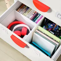 Детская кровать Ikea Smastad 90 x 200 см / ДСП / Белый photo 6