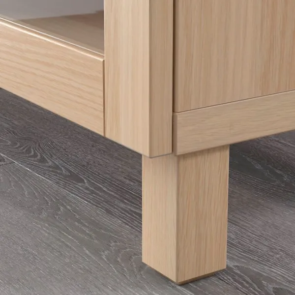 Dulap de bucătărie Ikea Besta/Lappviken/Sindvik/Stubbarp Somona Oak / Sticlă photo 4 Dulap de bucătărie Ikea Besta/Lappviken/Sindvik/Stubbarp Somona Oak / Sticlă photo 4